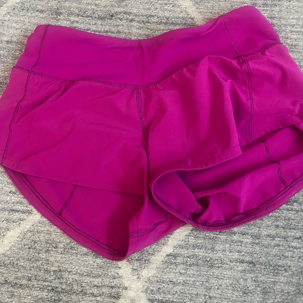 Lululemon size 0 speed up shorts